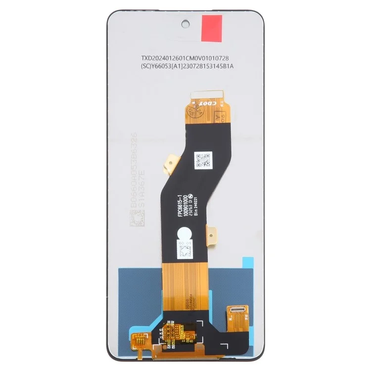For itel P55 A666L, A666LN Grade C LCD Screen and Digitizer Assembly Replacement Part (Without Logo)