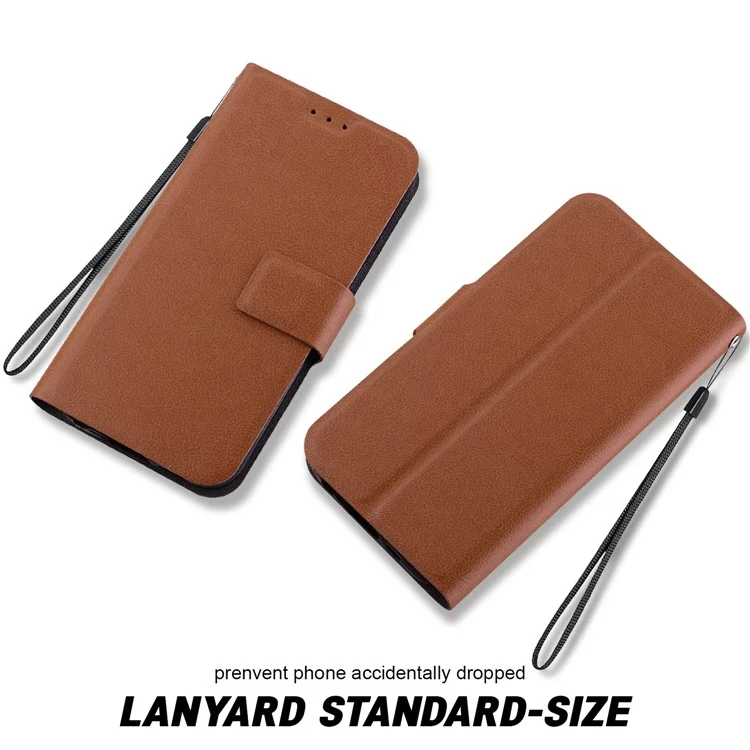 For Honor 200 Lite Case Ultra-Thin PU Leather + TPU Phone Cover with Card Slot - Brown