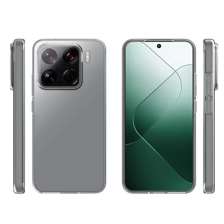 Per Xiaomi 15 Clear Phone Case Watermark-Resistant TPU Back Cover