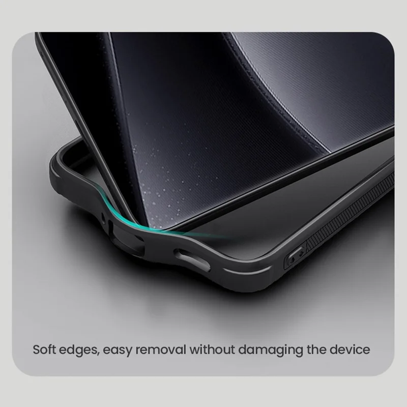 NILLKIN Frosted Shield Pro For Xiaomi Redmi Note 14 Pro+ 5G Case Matte PC+TPU Phone Cover - Black