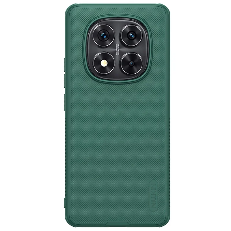 NILLKIN Frosted Shield Pro For Xiaomi Redmi Note 14 Pro+ 5G Case Matte PC+TPU Phone Cover - Green