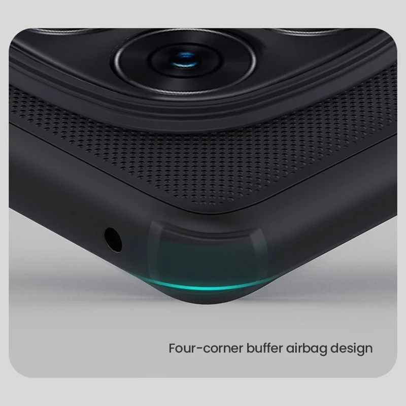 NILLKIN Frosted Shield Pro For Xiaomi Redmi Note 14 Pro+ 5G Case Matte PC+TPU Phone Cover - Green