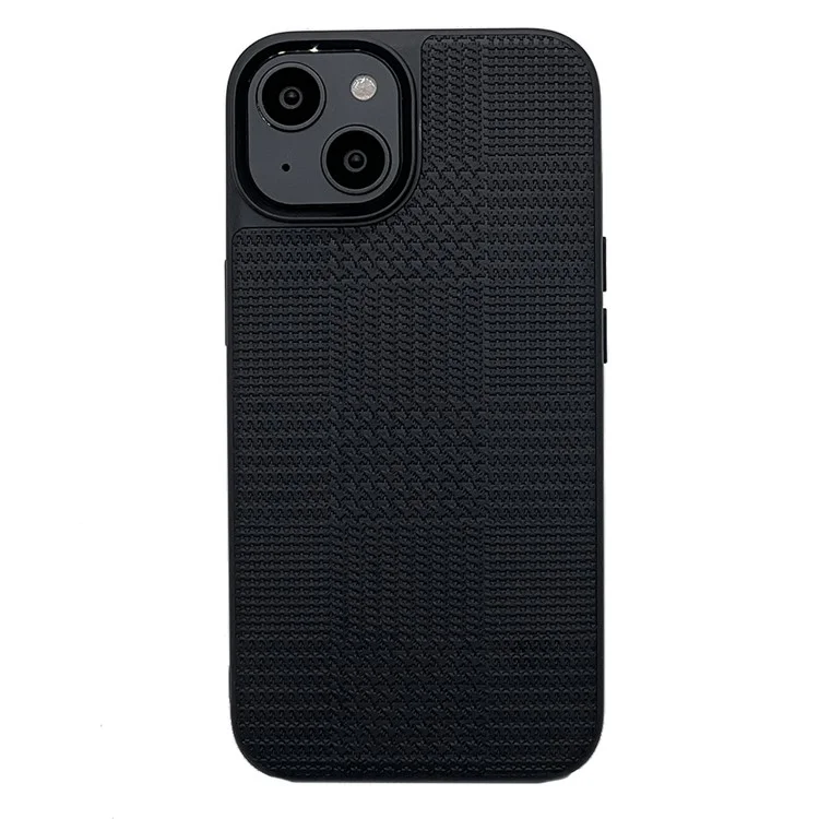 VILI TH Serière Étui Étalant Pour L'iphone 14 Case de Téléphone Anti-drop pu - le Noir