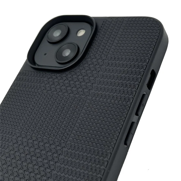 VILI TH Serière Étui Étalant Pour L'iphone 14 Case de Téléphone Anti-drop pu - le Noir