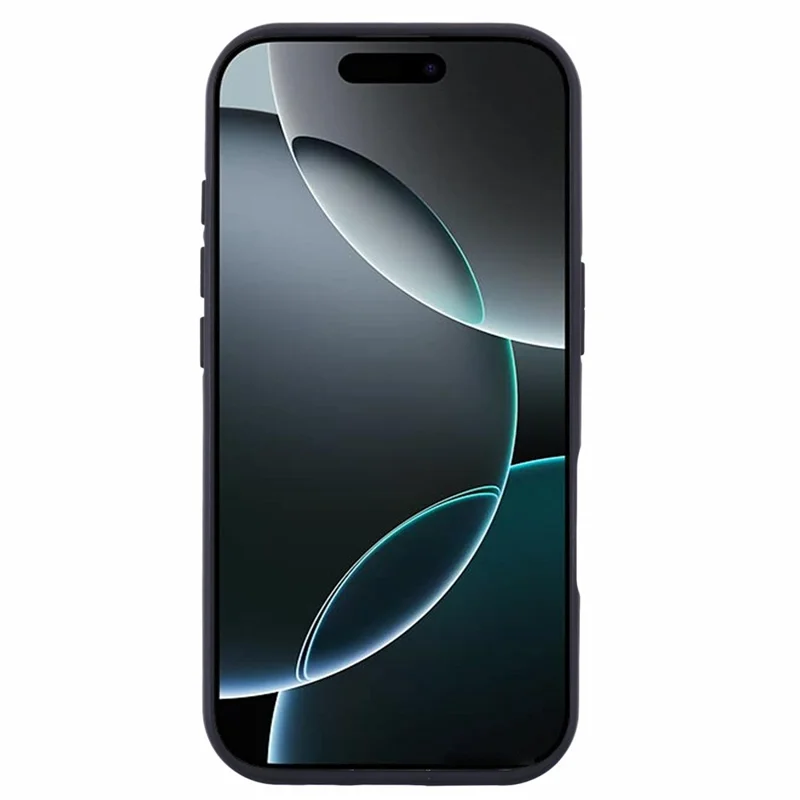 For iPhone 16 Pro Case PC+TPU Drop Defend Phone Cover with Ring Kickstand - Blue