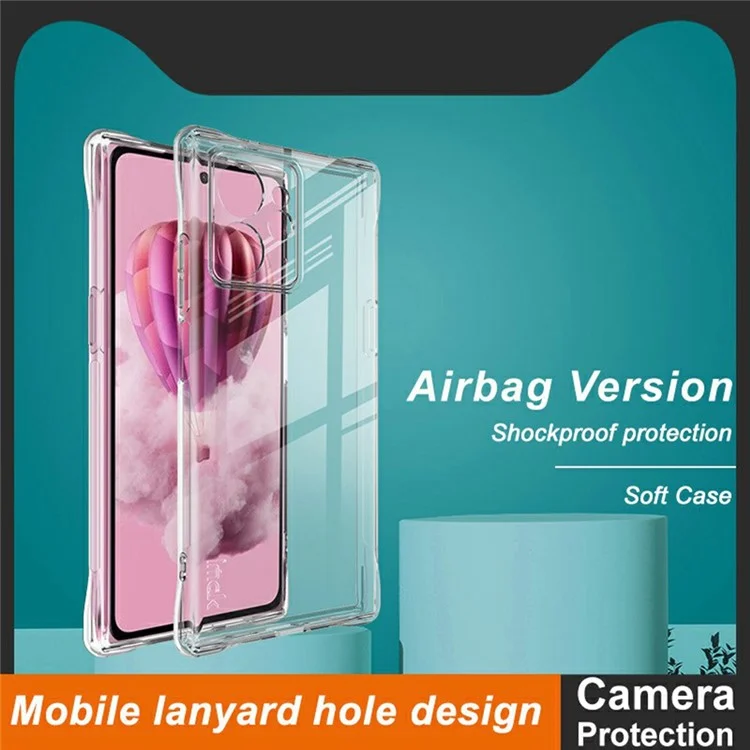 IMAK Für HMD Skyline Case TPU Handyhülle Airbag Stoßfest Schutz - Transparent