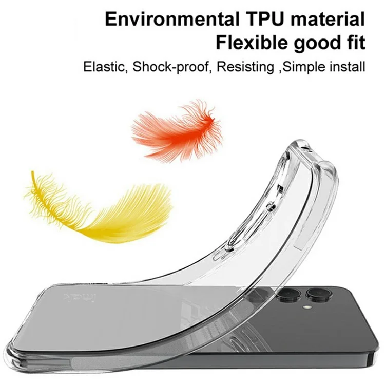 Coque de téléphone IMAK pour HMD Skyline en TPU, protection antichoc - Noir