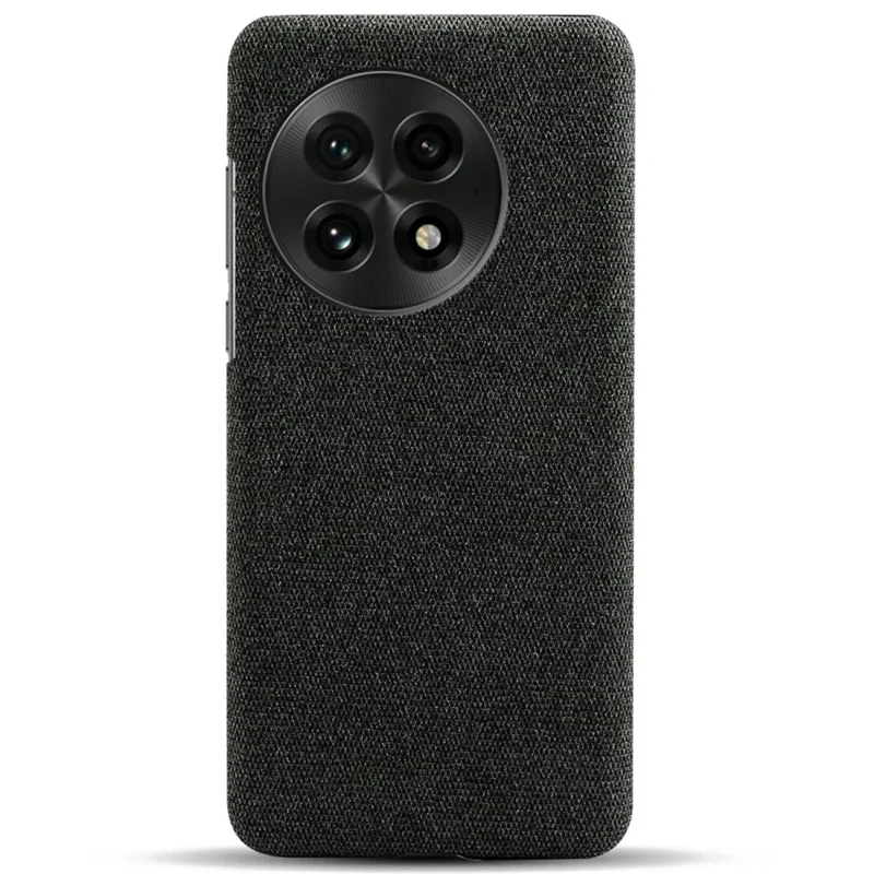 Per OnePlus 13 Case Cloth Texture Anti-Scratch Protective PC Phone Cover - Nero