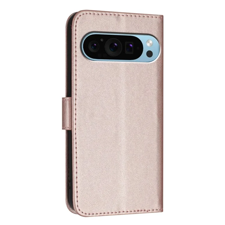 For Google Pixel 9 Pro XL Case Triangle Imprint Leather Phone Cover with Lanyard - Rose Gold

Custodia per Google Pixel 9 Pro XL con motivo a triangolo in pelle con cordino - Oro rosa