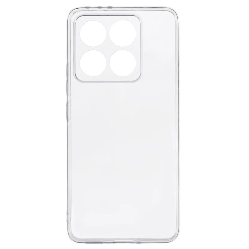 For Xiaomi 14T Case Watermark-Free 2.0mm Clear Phone TPU Cover