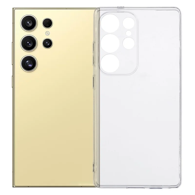 For Samsung Galaxy S25 Ultra Case Watermark-Free 2.0mm Clear Phone TPU Cover