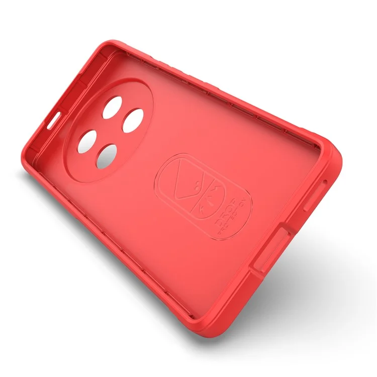 For Honor Magic7 Lite 5G / X9c 5G / X60 Pro 5G Case Anti-Drop Soft TPU Rugged Phone Back Cover - Red