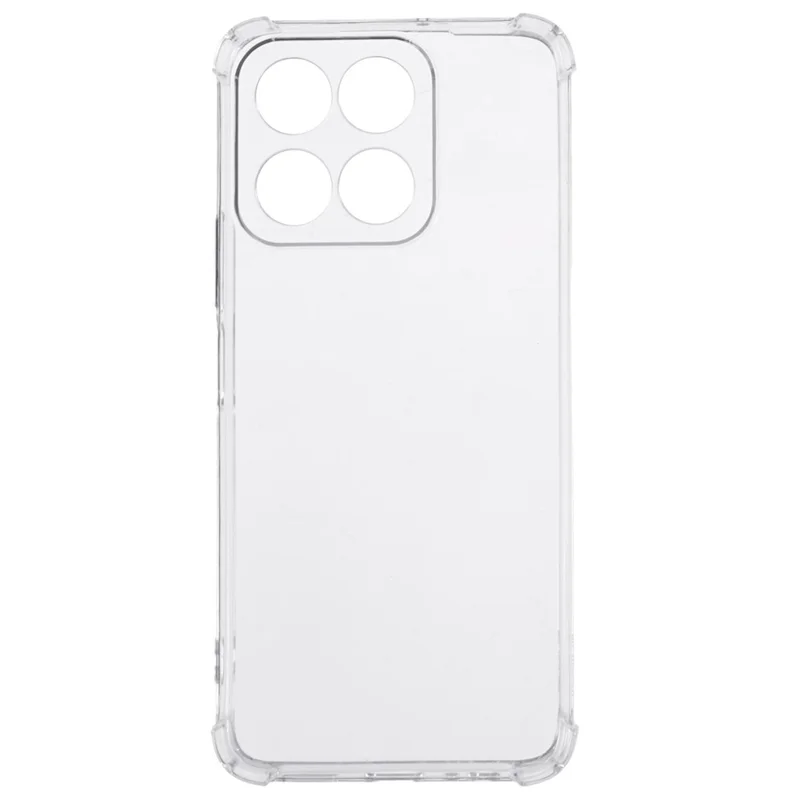 غطاء هاتف شفاف للشراء بالجملة لهاتف Honor X5b، غطاء TPU بزوايا مقوى (قص دقيق)