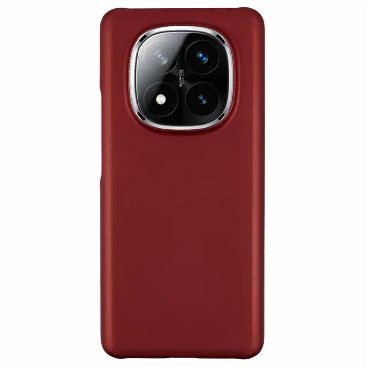 For Xiaomi Redmi Note 14 Pro+ 5G Case Hard PC Frosted Minimalist Phone Cover - Red