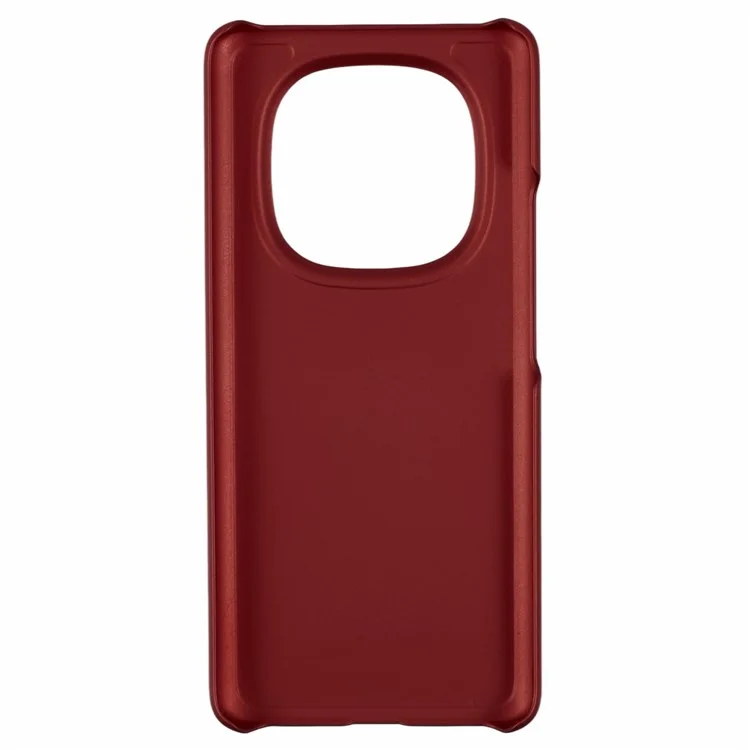 For Xiaomi Redmi Note 14 Pro+ 5G Case Hard PC Frosted Minimalist Phone Cover - Red