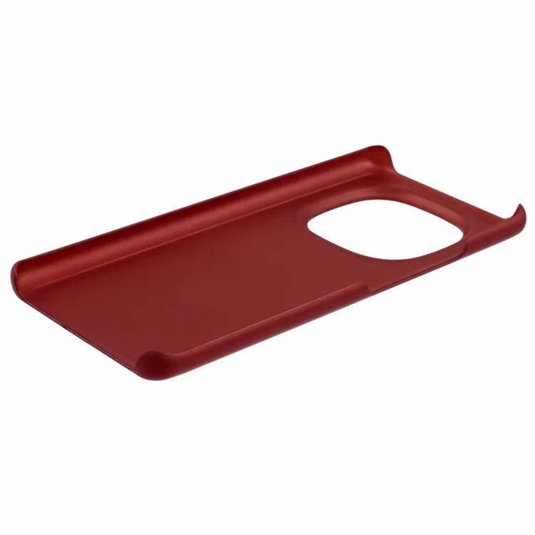 For Xiaomi Redmi Note 14 Pro+ 5G Case Hard PC Frosted Minimalist Phone Cover - Red