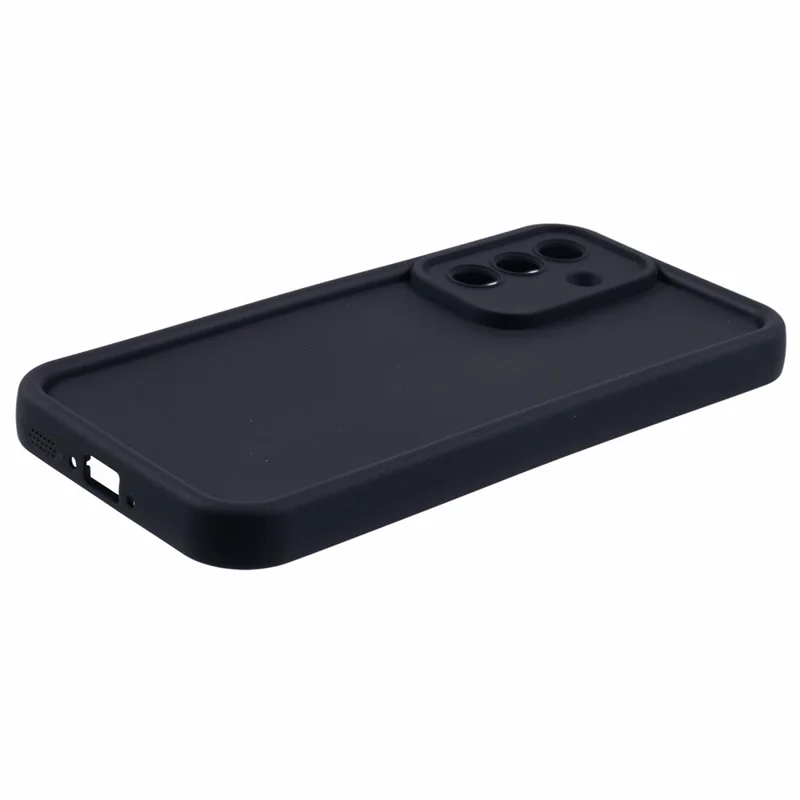 Per Samsung Galaxy A36 5G Case Grooved Design TPU Anti-Slip Phone Cover - Nero