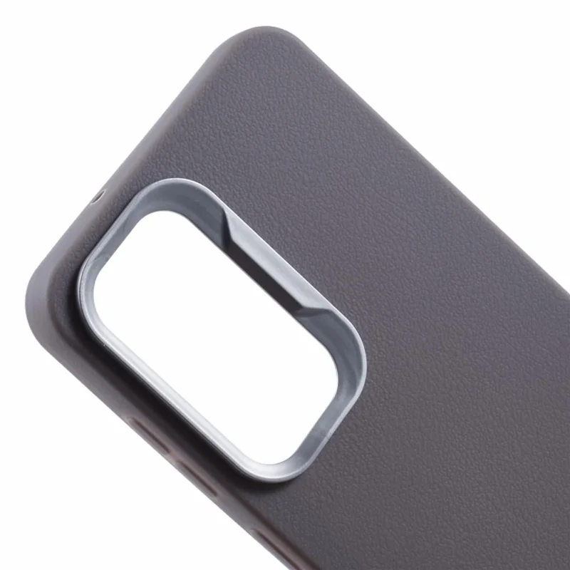 For Samsung Galaxy S23 Case Leather Textured TPU Shockproof Phone Cover - Grey