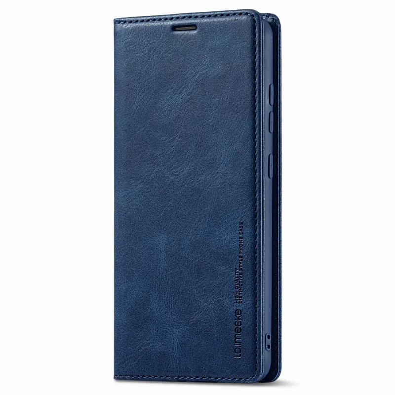 LC.IMEEKE Anti-shock Phone Case for Samsung Galaxy A53 5G, RFID Blocking Magnetic Closure Flip Wallet Stand Cell Phone Cover - Blue