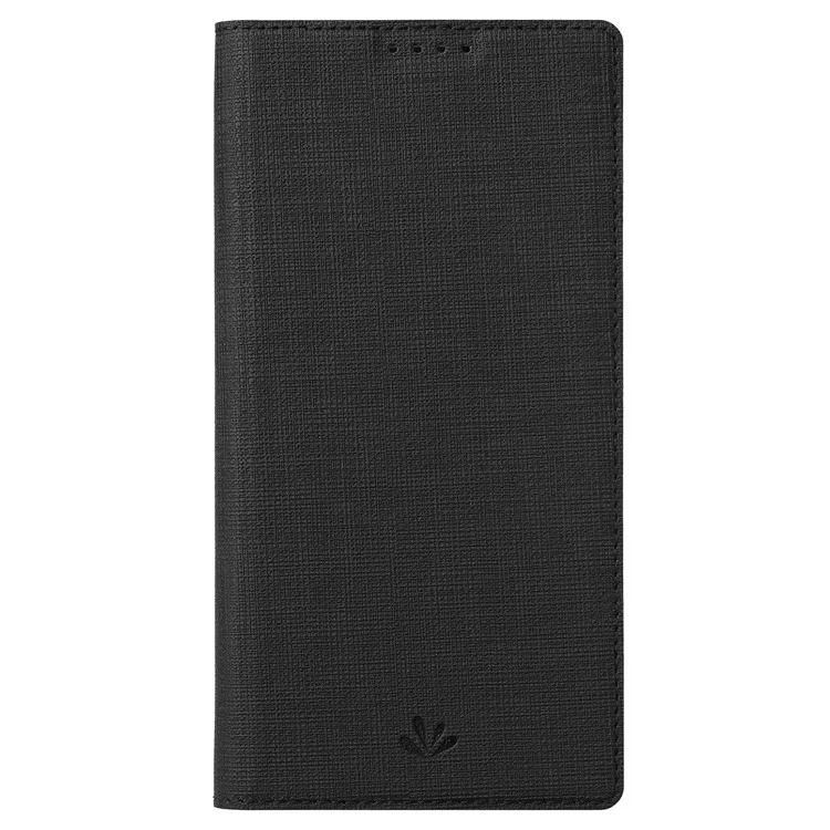 Vili DMX Series Drop-proof Phone Case Для Motorola Edge (2022) 5G, Cute Leather Magnetic Cover Cover Stand с Держателем Карты - Черный