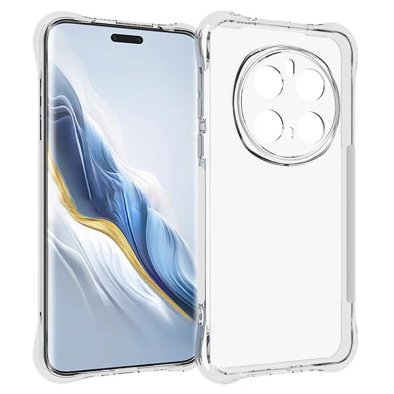 WANLONFENG WL Series for Honor Magic7 Pro 5G TPU Case 2.0mm Phone Cover with Tempered Glass Film