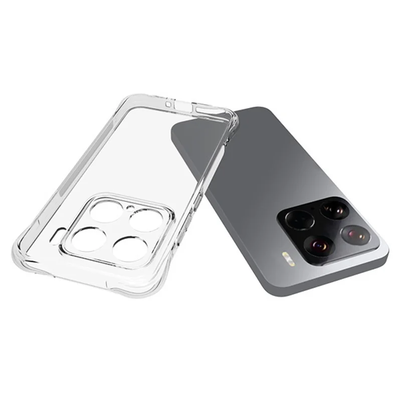 WANLONFENG WL Series for Xiaomi 15 TPU Case 2.0mm Phone Cover with Tempered Glass Film