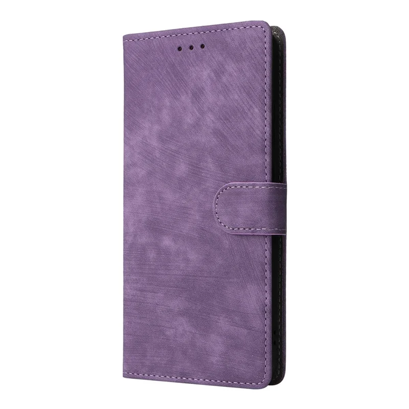 For vivo X200 Pro 5G Wallet Phone Case RFID Blocking PU Leather Flip Cover Stand View - Purple