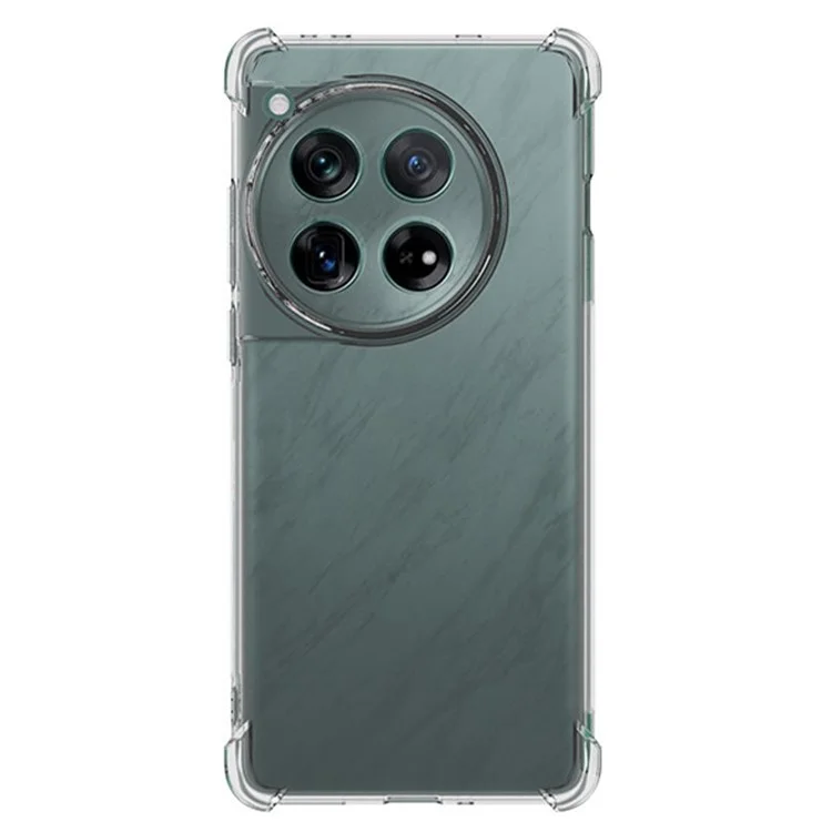 WANLONFENG WL Series for OnePlus 12 5G TPU Case 2.0mm Phone Cover with Tempered Glass Film