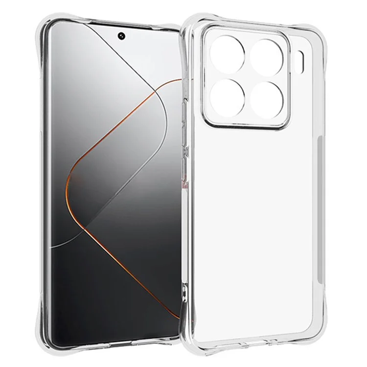 WANLONFENG WL Series For Xiaomi 15 Pro TPU Case 2.0mm Phone Cover with Tempered Glass Film