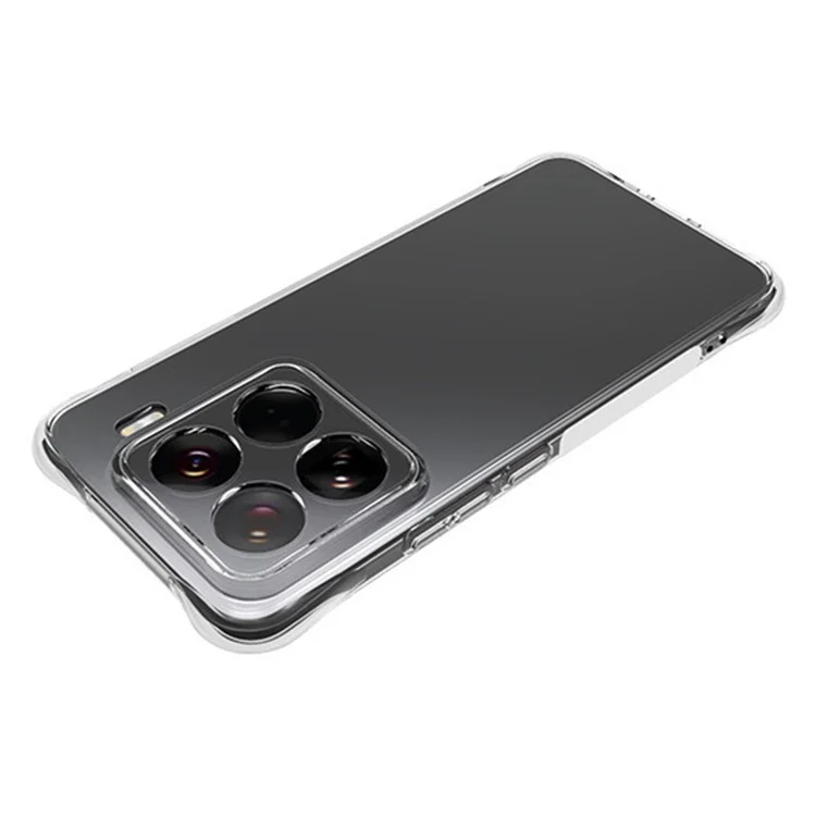 WANLONFENG WL Series For Xiaomi 15 Pro TPU Case 2.0mm Phone Cover with Tempered Glass Film