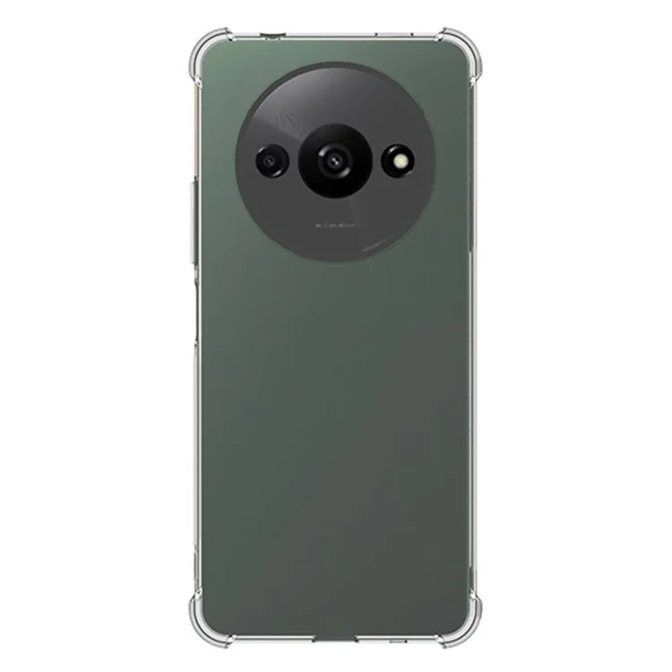 WANLONFENG WL Series For Xiaomi Redmi A3 4G TPU Case 2.0mm Phone Cover with Tempered Glass Film