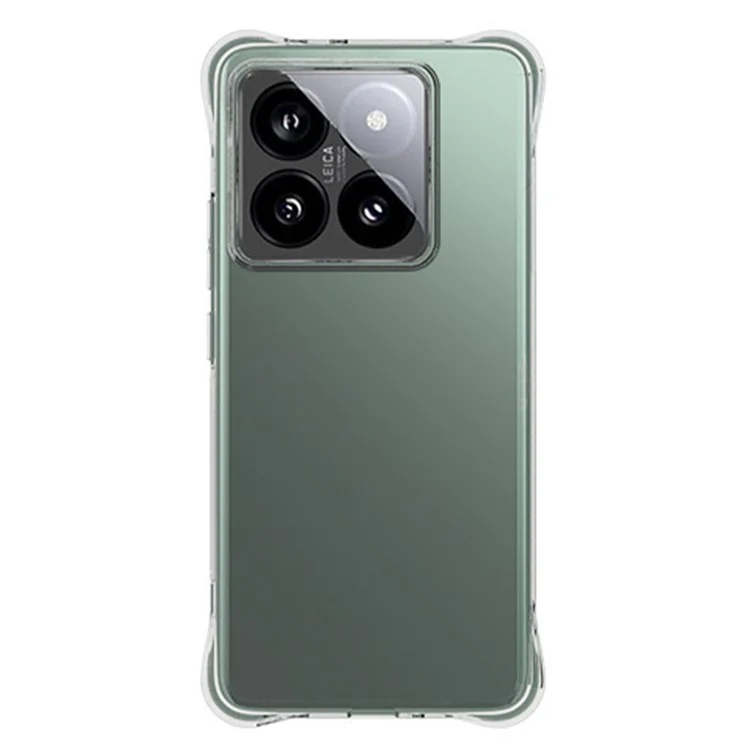 WANLONFENG WL Series For Xiaomi 14T Pro TPU Case 2.0mm Phone Cover with Tempered Glass Film