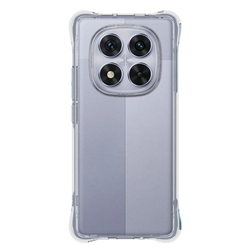 WANLONFENG WL Series For Xiaomi Redmi Note 14 Pro 5G / Poco X7 5G TPU Case 2.0mm Phone Cover with Tempered Glass Film