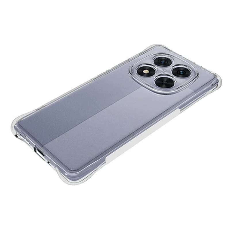 WANLONFENG WL Series For Xiaomi Redmi Note 14 Pro 5G / Poco X7 5G TPU Case 2.0mm Phone Cover with Tempered Glass Film