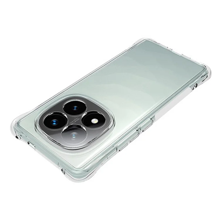 WANLONFENG WL Series for Xiaomi Redmi Note 14 Pro+ 5G TPU Case 2.0mm Phone Cover with Tempered Glass Film