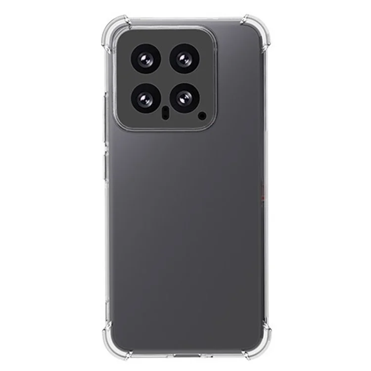 WANLONFENG WL Series for Xiaomi 14 TPU Case 2.0mm Phone Cover with Tempered Glass Film