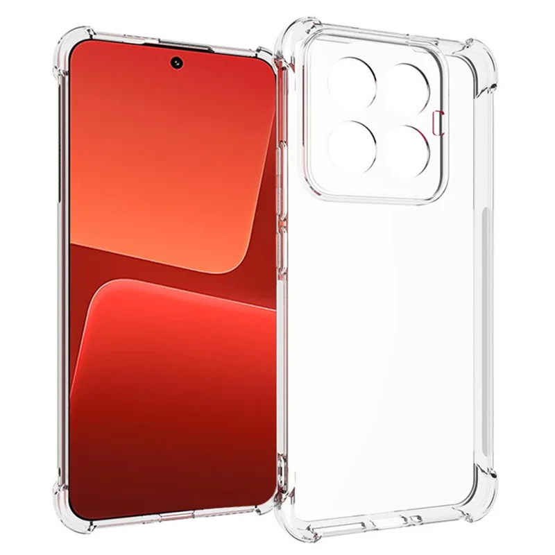 WANLONFENG WL Series for Xiaomi 14 Pro TPU Case 2.0mm Phone Cover with Tempered Glass Film