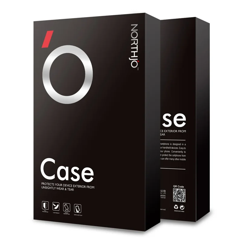 NORTHJO For Xiaomi 15 TPU Phone Case+Tempered Glass Film (Support Fingerprint Unlock) - Transparent