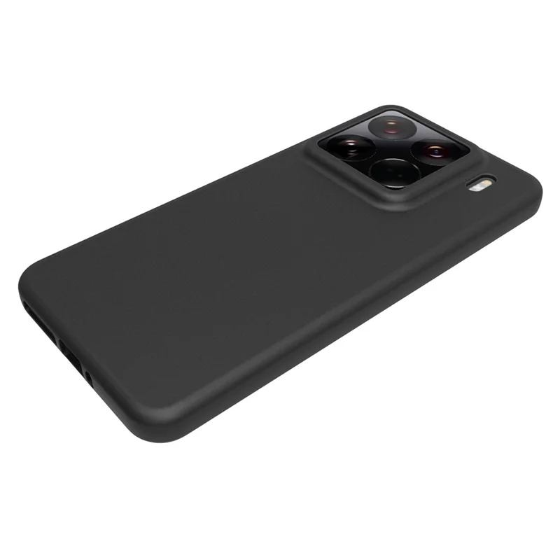 10Pcs / Pack For Xiaomi 15 Pro Case Anti-Fingerprint Soft TPU Protective Cover - Black