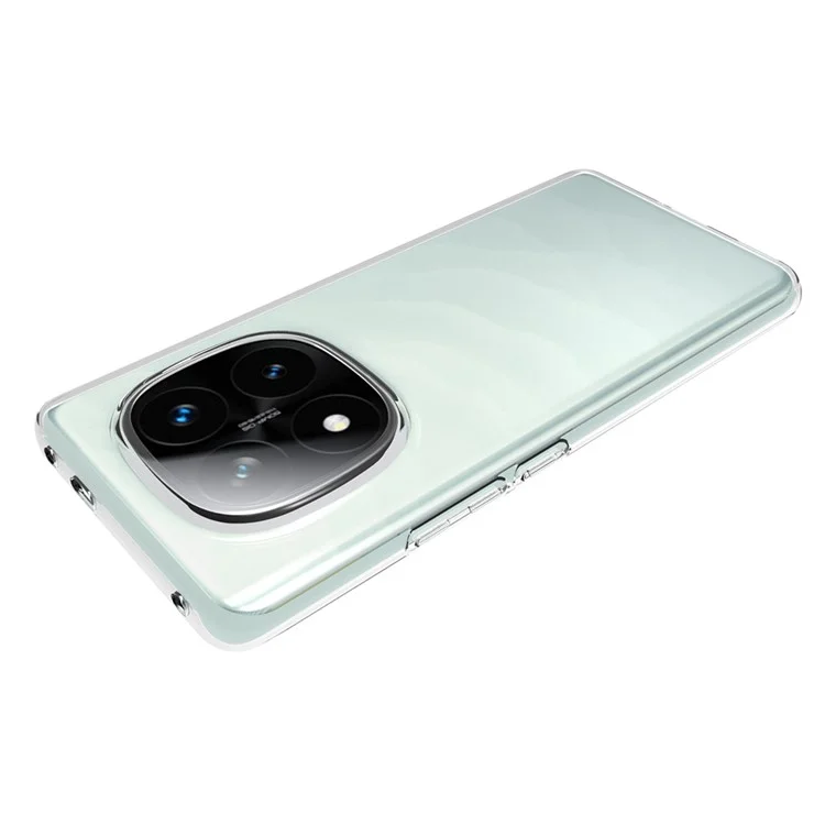 10Pcs / Pack For Xiaomi Redmi Note 14 Pro+ 5G Clear Case Watermark-Free TPU Protective Cover