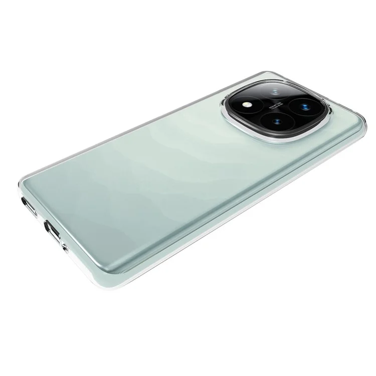 10Pcs / Pack For Xiaomi Redmi Note 14 Pro+ 5G Clear Case Watermark-Free TPU Protective Cover