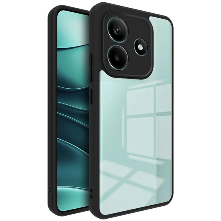 Coque transparente IMAK UX-9A Series pour Xiaomi Redmi Note 14 5G en TPU+PC avec coins renforcés
