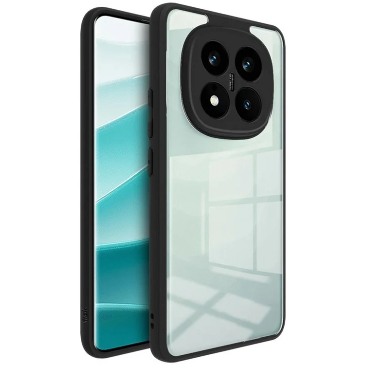 Coque IMAK UX-9A série pour Xiaomi Redmi Note 14 Pro+ 5G, en TPU+PC transparent avec coins renforcés