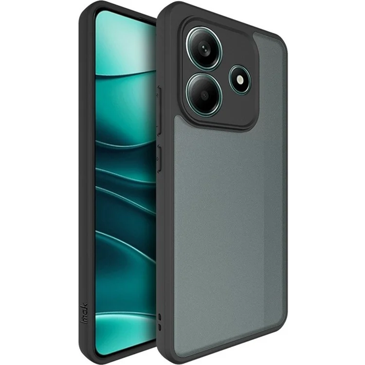 Coque pour Xiaomi Redmi Note 14 5G de la série IMAK UX-9B, avec sac gonflable minuscule en PC+TPU mat.