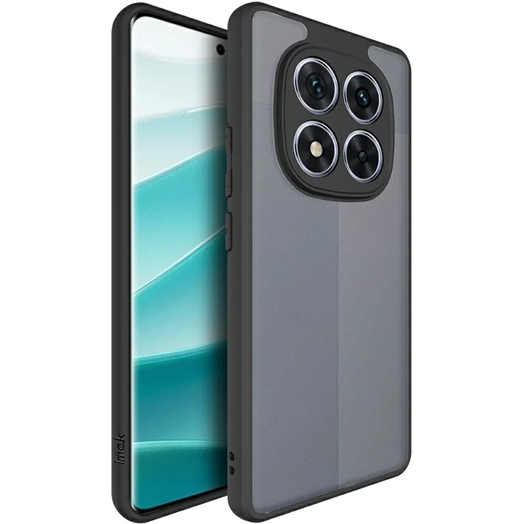 Coque pour Xiaomi Redmi Note 14 Pro 5G de la série IMAK UX-9B, en PC+TPU mat avec un petit airbag.