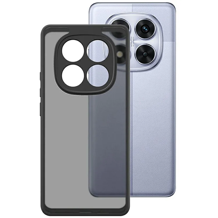 Coque pour Xiaomi Redmi Note 14 Pro 5G de la série IMAK UX-9B, en PC+TPU mat avec un petit airbag.