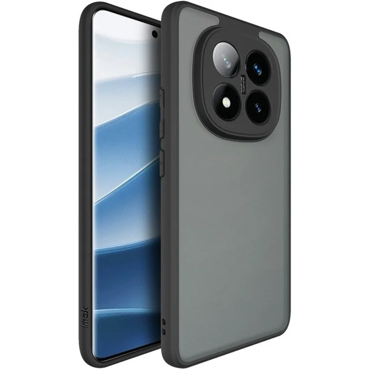 Funda para Xiaomi Redmi Note 14 Pro+ 5G de la serie IMAK UX-9B, carcasa de PC+TPU mate con pequeña bolsa de aire