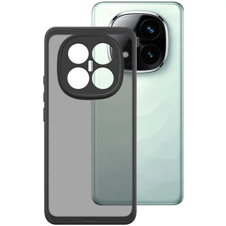 Funda para Xiaomi Redmi Note 14 Pro+ 5G de la serie IMAK UX-9B, carcasa de PC+TPU mate con pequeña bolsa de aire