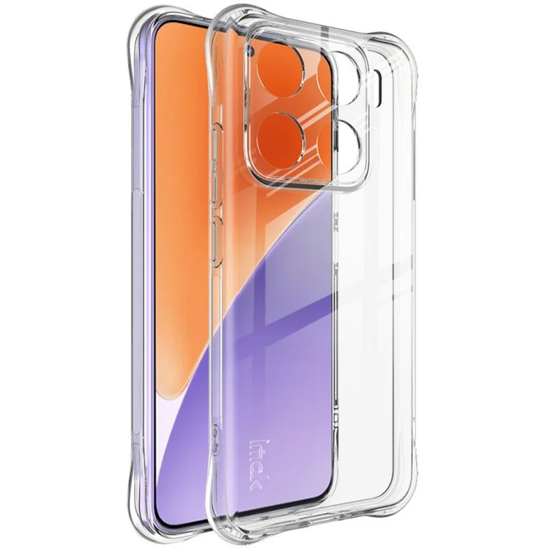 IMAK Para Xiaomi 15 Pro Funda Caja TPU Cubierta de Teléfono Airbag Anti-Golpes Protección - Transparente
