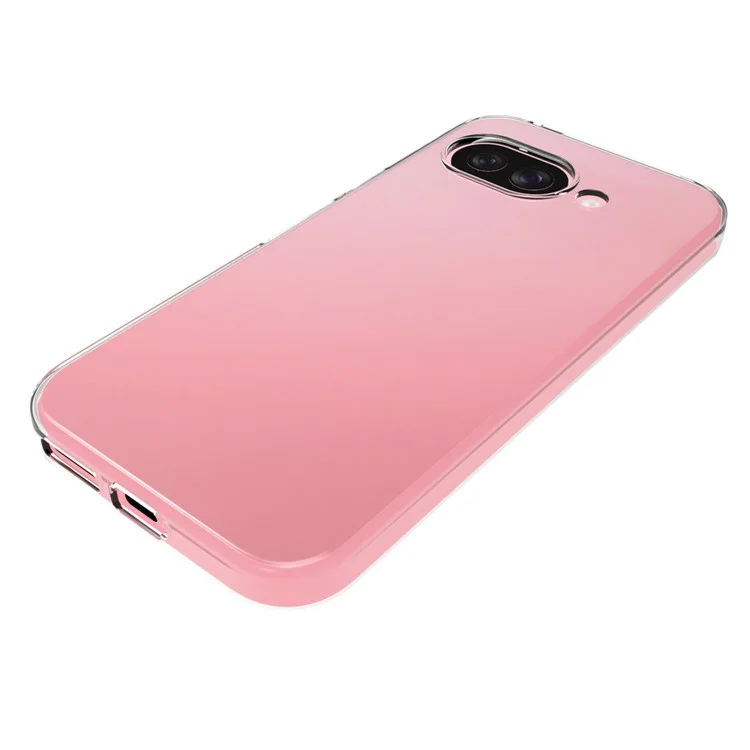 10Pcs / Pack For Google Pixel 9a Clear Case Watermark-Free TPU Protective Cover